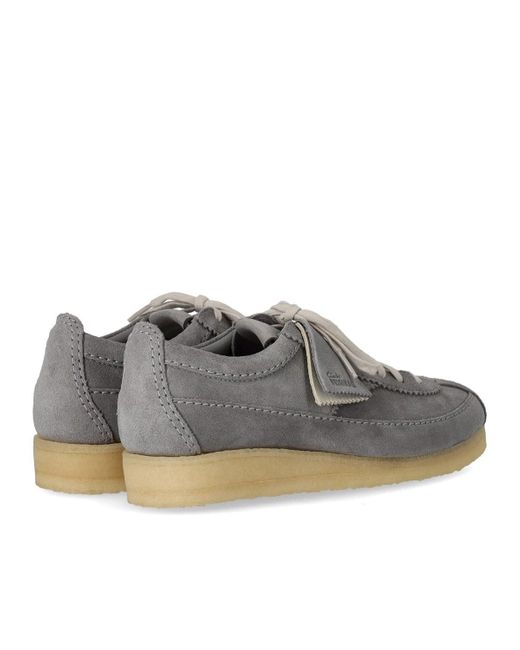 Clarks Wallabee Tor Sneaker in het Gray voor heren