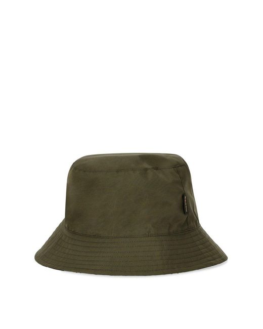 Barbour Green Hutton Reversible Bucket Hat for men