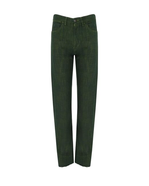 Jeans isabel White Sand de color Green