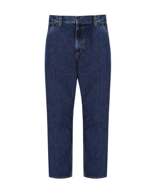 Jeans single knee Carhartt de hombre de color Blue