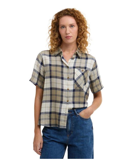 Barbour Gray Fern Shiirt