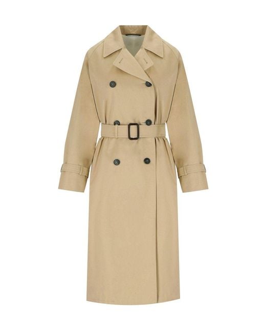 Weekend by Maxmara Natural Ninfa Trench Coat
