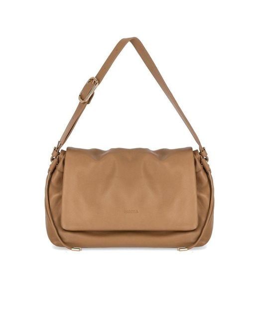 Marella Brown West Camel Shoulder Bag