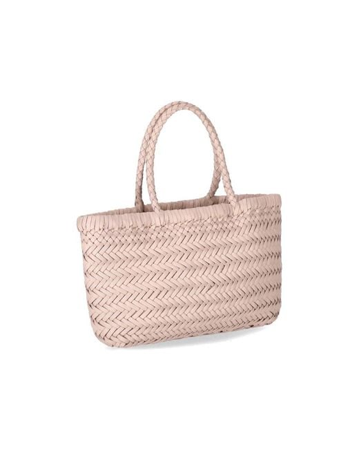 Dragon Diffusion Pink Gora Mini Flat Shoppertasche