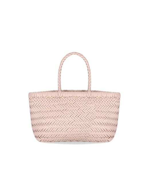 Dragon Diffusion Pink Gora Mini Flat Shoppertasche