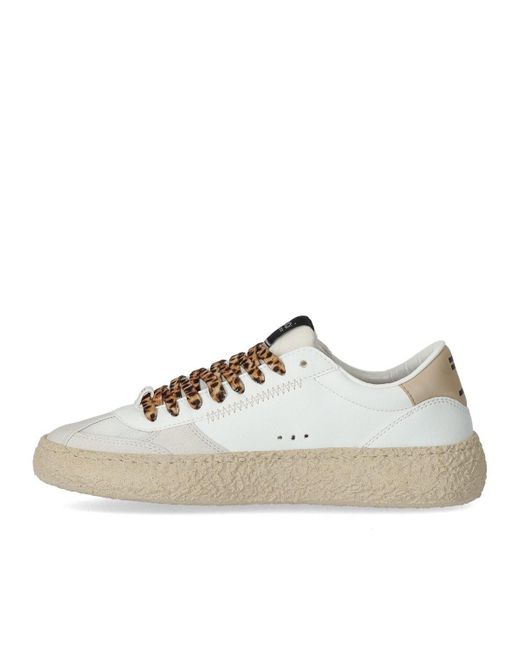 Sneaker 1.01 classic leo bianca di PURAAI in Brown