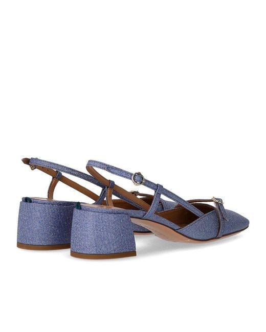 A.Bocca Blue Smoky Slingback Pump