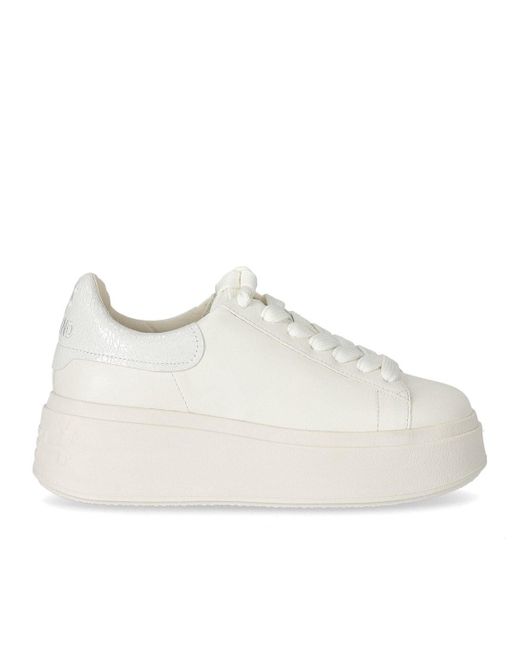 Sneaker moby be kind bianca di Ash in White