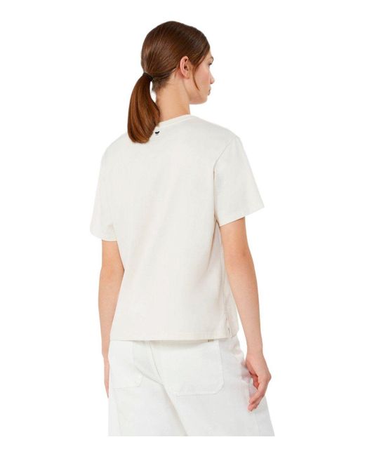 Weekend by Maxmara White Pantera Ecru T Shirt