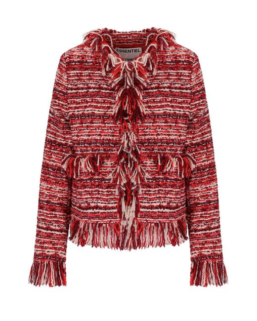 Essentiel Antwerp Red Iskara Jacket