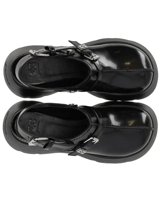 Ganni Black Platform Clog