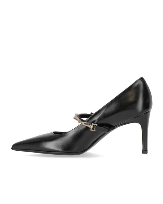 Sergio Levantesi Black Griselda Pump