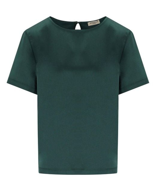 Weekend by Maxmara Green Gilbert Blouse