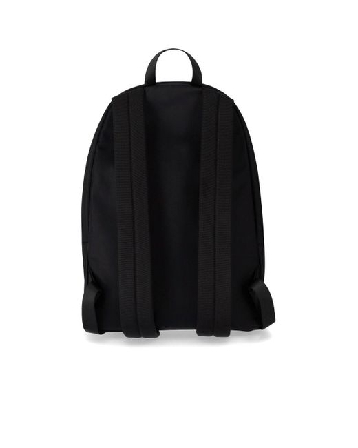 DSquared² Be Icon Black Nylon Backpack for men
