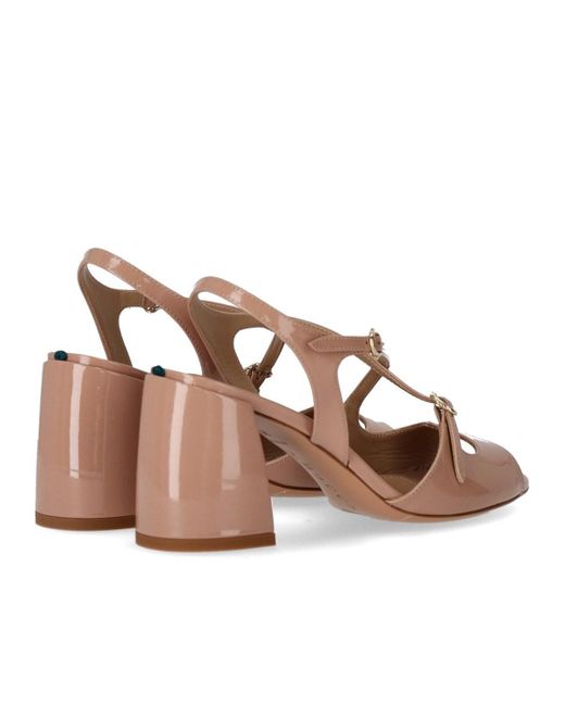 A.Bocca Brown Two For Love Heeled Sandal