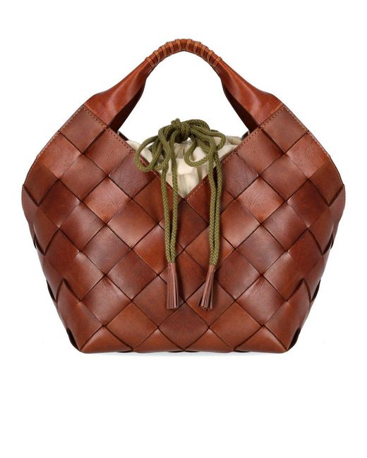 Dragon Diffusion Brown Botteghe Handbag