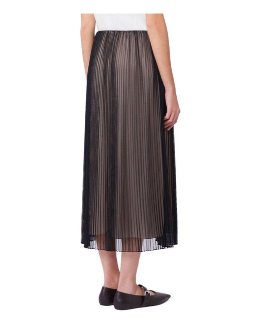 Weekend by Maxmara Brown Baby Midi Skirt