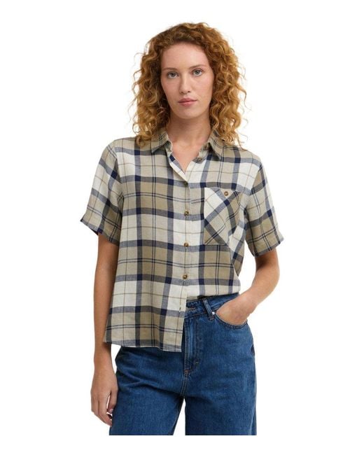 Barbour Gray Fern Shiirt