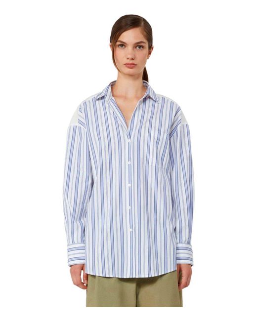 Weekend by Maxmara Blue Tessile Shirt