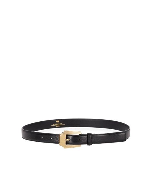 Weekend by Maxmara Black Unghia Schwarzer Gürtel