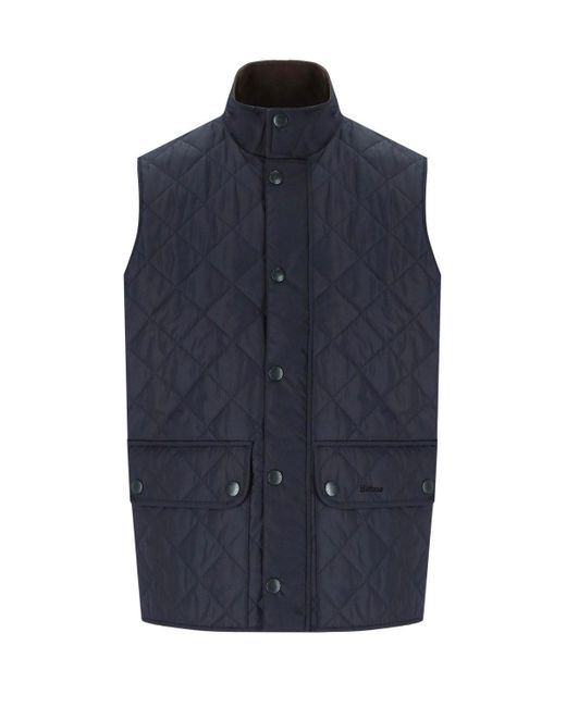 Barbour New Lowerdale Marinee Vest in het Blue voor heren