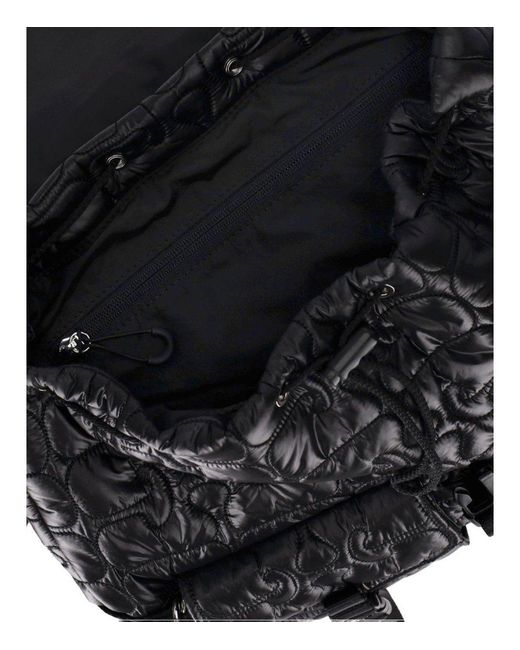 Ganni Black Re-Tech Backpack