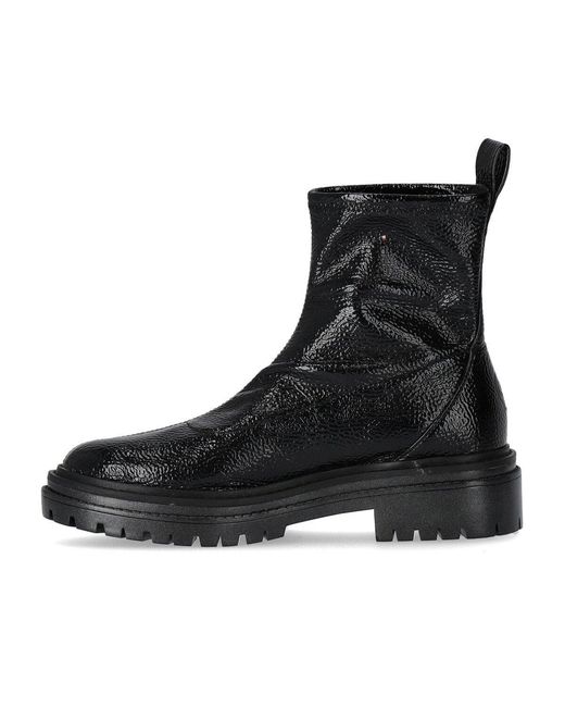 Michael Kors Black Comet Sock Ankle Boot
