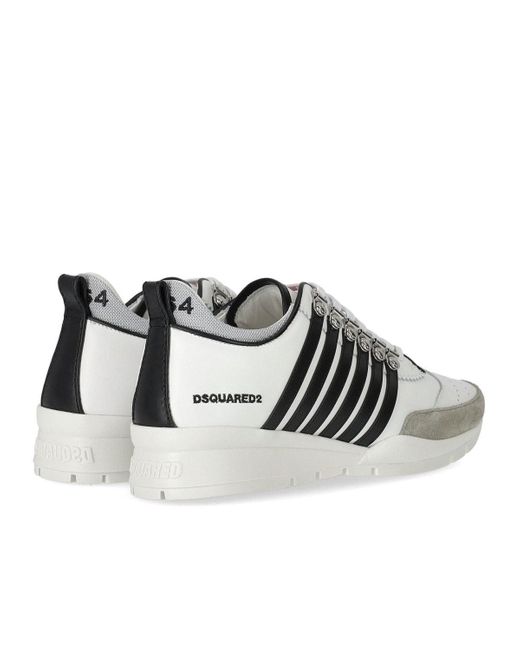 DSquared² Multicolor Leather And Suede Sneakers for men