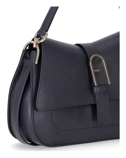 Bolso de mano flow m Furla de color Blue