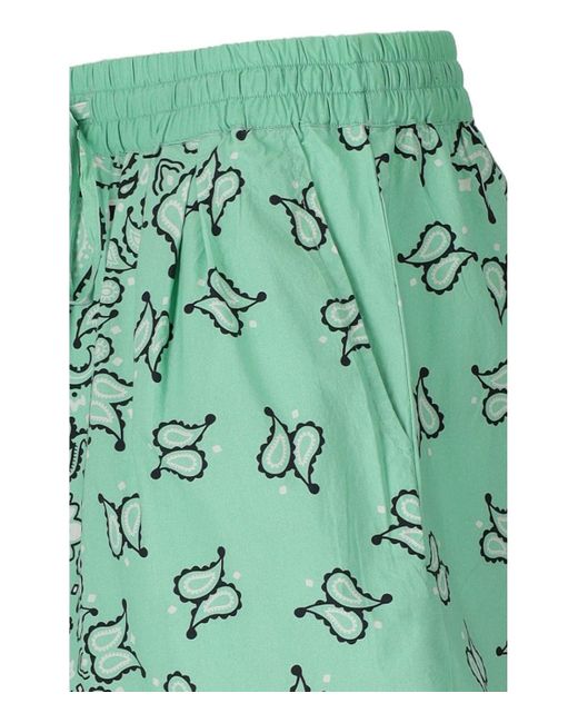 Shorts Hissels Acqua di Essentiel Antwerp in Green