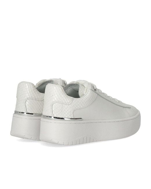 Michael Kors White Dottie Optic Sneaker