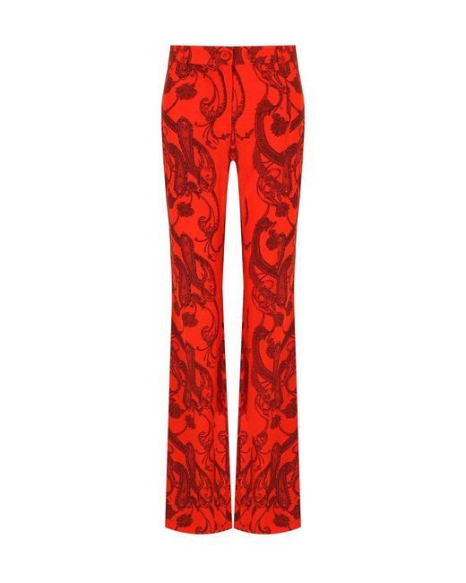 Essentiel Antwerp Red Jodie Flare Pants