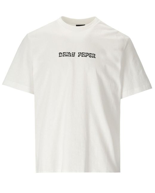 Daily Paper White Parnian T-shirt for men