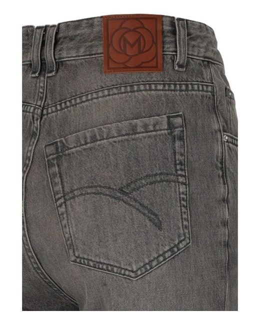 Marella Gray Mom Jeans
