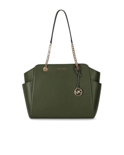 Michael Kors Jacquelyn Green Shopping Bag