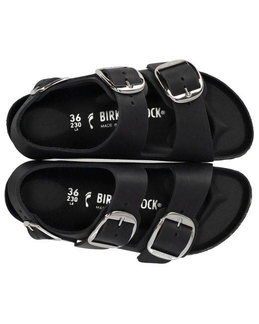 Sandalo milano big buckle di Birkenstock in Black
