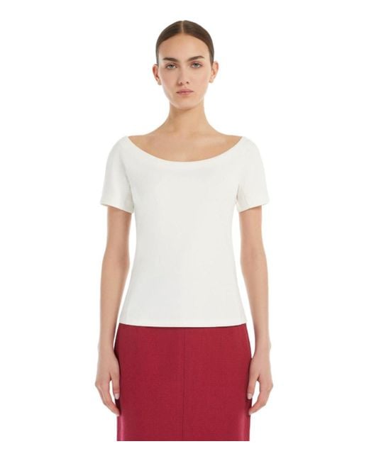 Weekend by Maxmara Virtus Top in het White