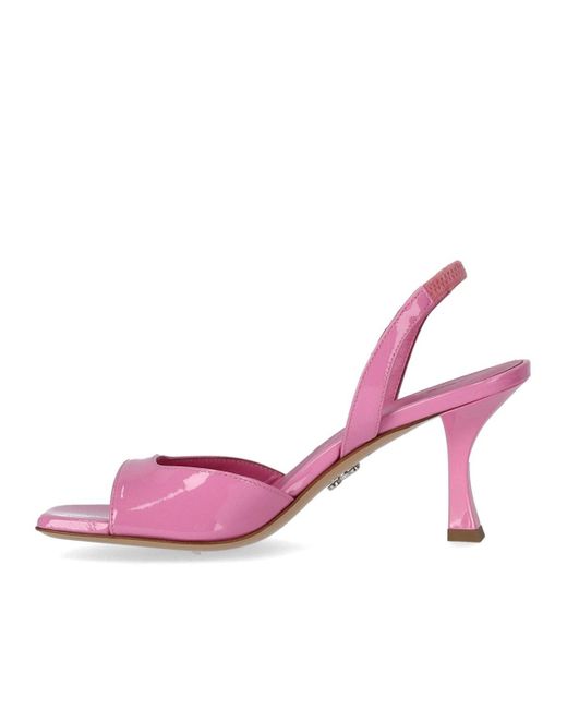 Sergio Levantesi Pink Irene Heeled Sandal
