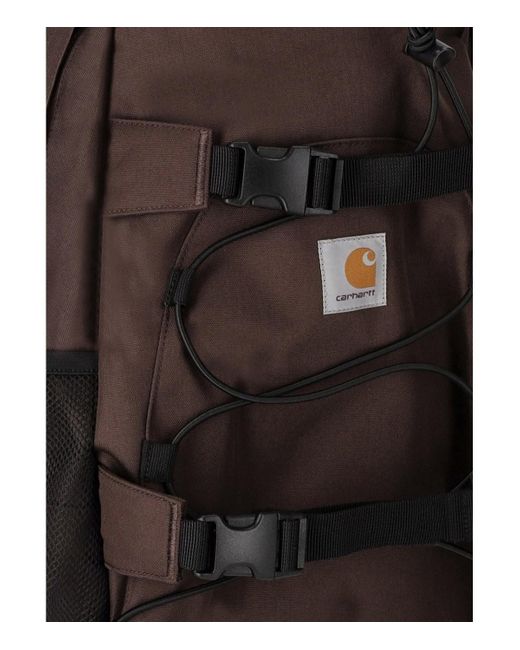 Carhartt Black Kickflip Brown Backpack for men