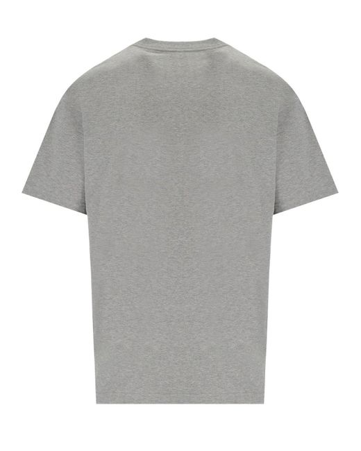 Carhartt Gray S/s Heart Patch T-shirt for men
