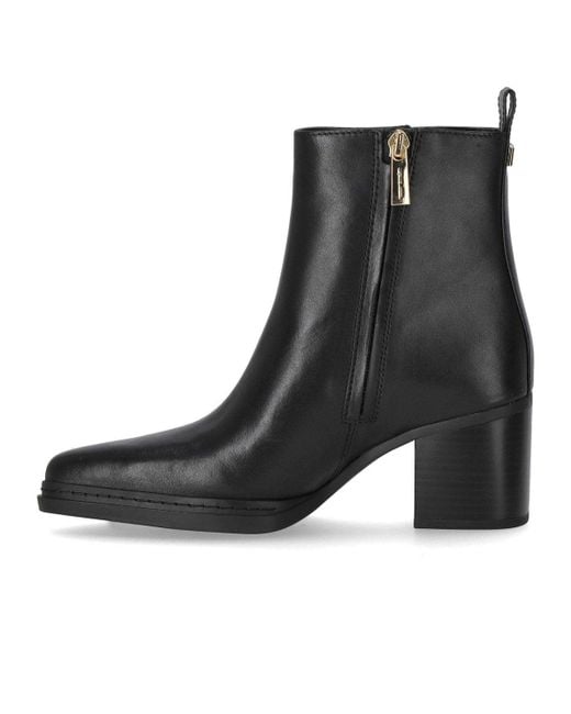 Michael Kors Black Lex Heeled Ankle Boot