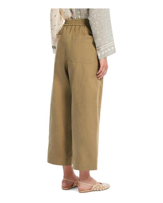 Weekend by Maxmara Natural Milva terra crop hose