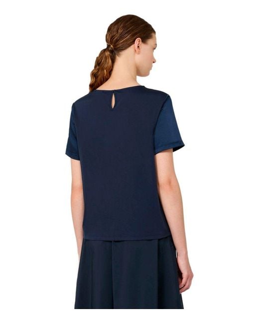 Weekend by Maxmara Blue Gilbert Blouse