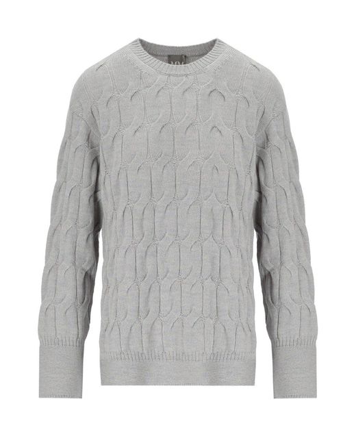 Max Mara Gray Quid Crewneck Jumper