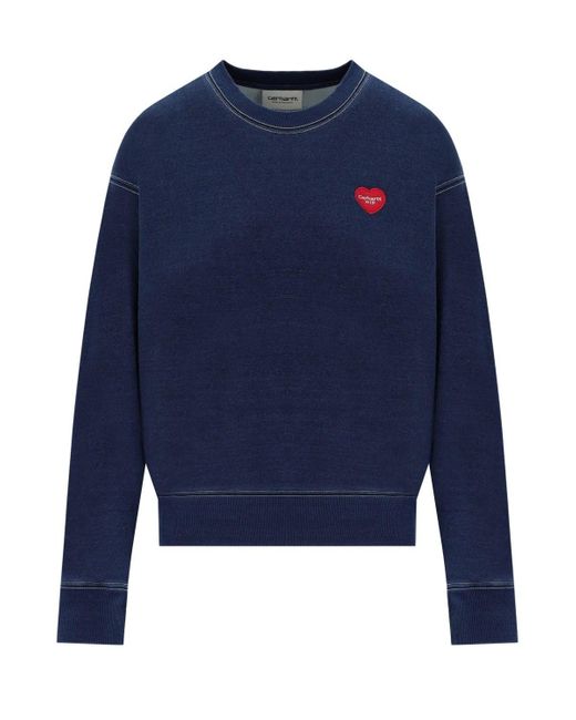 Felpa W' Ingo di Carhartt in Blue