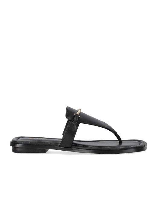 Ciabatta Infradito Lena Nera di Michael Kors in Black