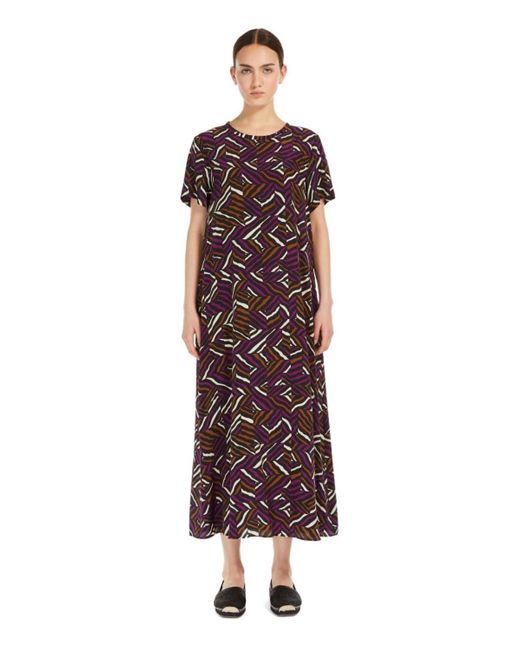 Weekend by Maxmara Purple Orchis Dress