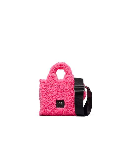 Marc Jacobs The Teddy Micro Tote in Pink | Lyst UK