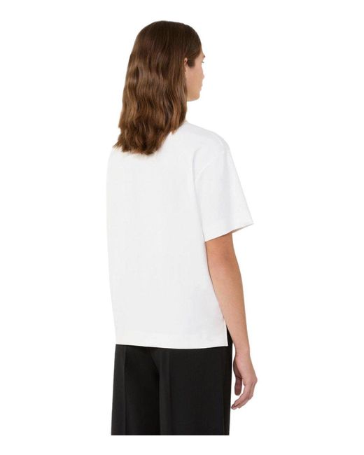 Weekend by Maxmara White Multid T Shirt