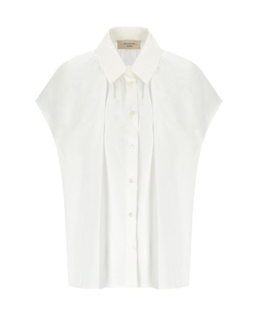 Camicia Vallo Bianca di Weekend by Maxmara in White
